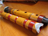 古管尺八　籐巻き漆塗り、尺八修理工房幻海