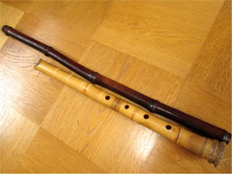 煤竹と8寸管を並べたところ②