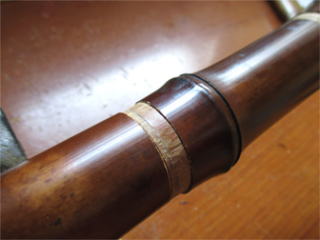 ホゾ部分の接着後加工