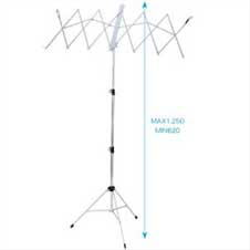 尺八修理工房幻海の姉妹サイト、Genkai-Musicで販売しているキタクニ社製の譜面台02