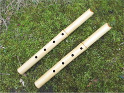 黄鐘調の一節切尺八イメージ画像01　尺八修理工房幻海