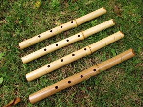 黄鐘調の一節切尺八イメージ画像01　尺八修理工房幻海