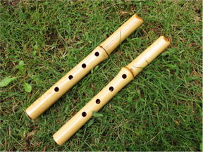 壱越調の一節切尺八イメージ画像01　尺八修理工房幻海