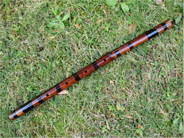 平調の煤竹一節切尺八イメージ画像01　尺八修理工房幻海