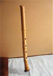 尺八 練習普及管の一尺八寸尺八イメージ画像01　尺八修理工房幻海