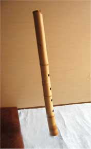 尺八 練習普及管の一尺八寸尺八イメージ画像01　尺八修理工房幻海
