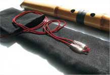 尺八修理工房幻海のオリジナルオーダーメイド尺八袋紗、個数限定