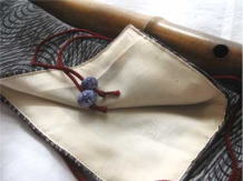 尺八修理工房幻海のオリジナルオーダーメイド尺八袋夕波、個数限定