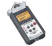 録音する為のオススメ機材、Zoom社のポータブルレコーダー、ｈ4。尺八修理工房幻海