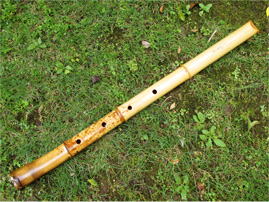 地無し2尺4寸の尺八イメージ画像01　尺八修理工房幻海