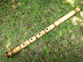 地無し尺八2尺3寸の尺八イメージ画像01　尺八修理工房幻海