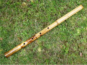 地無し尺八2尺3寸の尺八イメージ画像01　尺八修理工房幻海