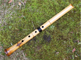 1尺8寸管広作りの尺八イメージ画像01　尺八修理工房幻海